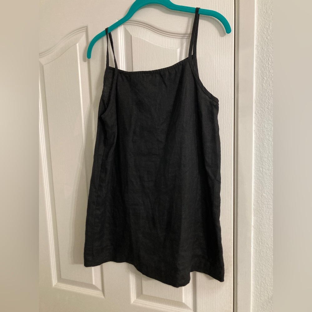 Linenfox Black Stella Top